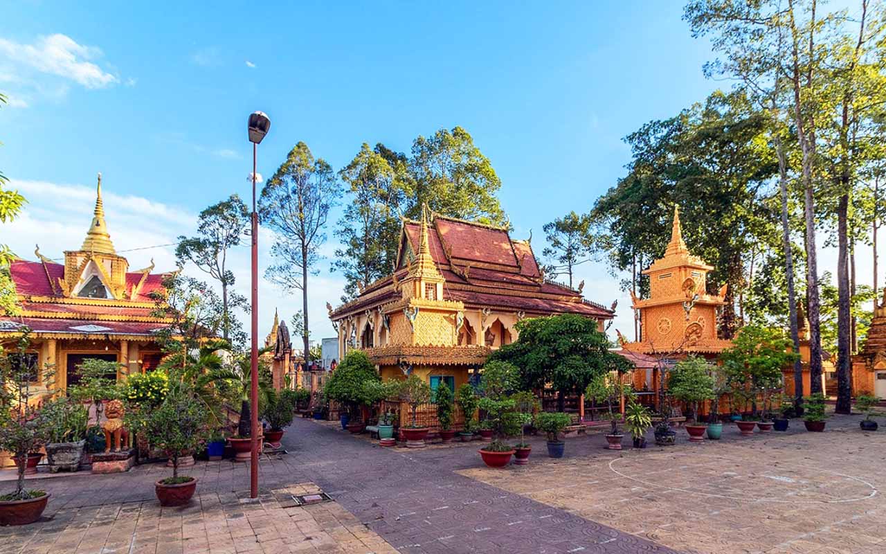 Chùa Khmer ở Cần Thơ - Pôthi Somrôn