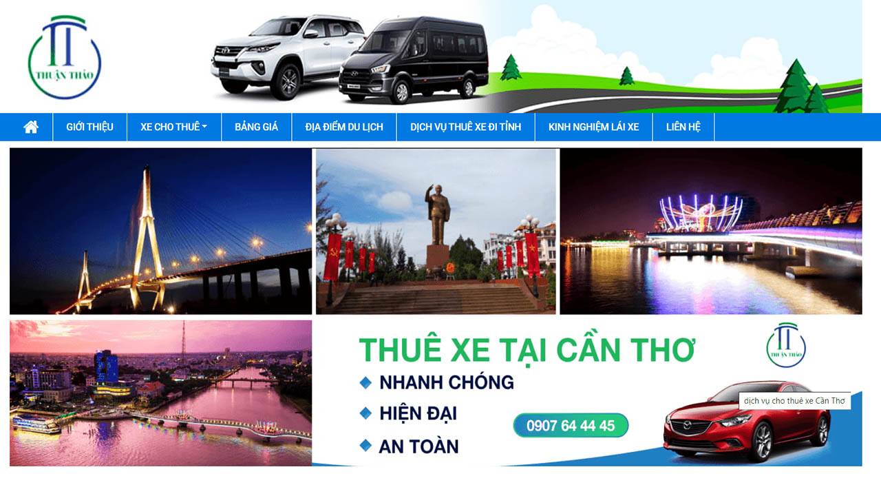 Thuê xe Thuận Thảo