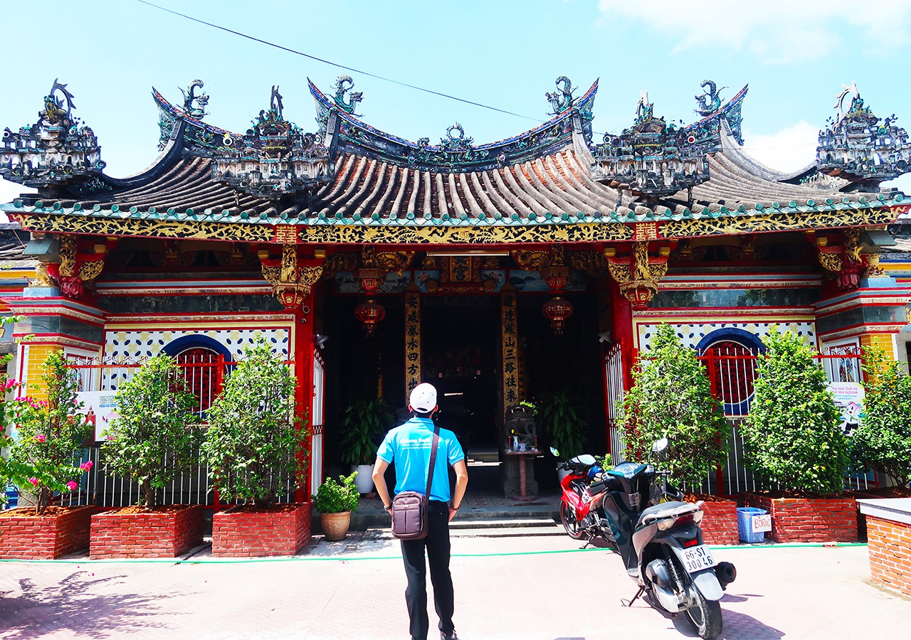 Check-in chùa Kiến An Cung Sa Đéc